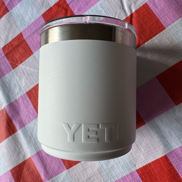 YETI White Rambler Tumbler 10oz - Picture 1 of 3